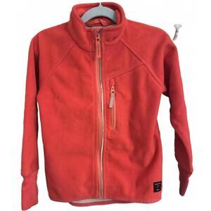 Polarn O. Pyret Girls' Pink Fleece Jacket, Size 4-5 Years